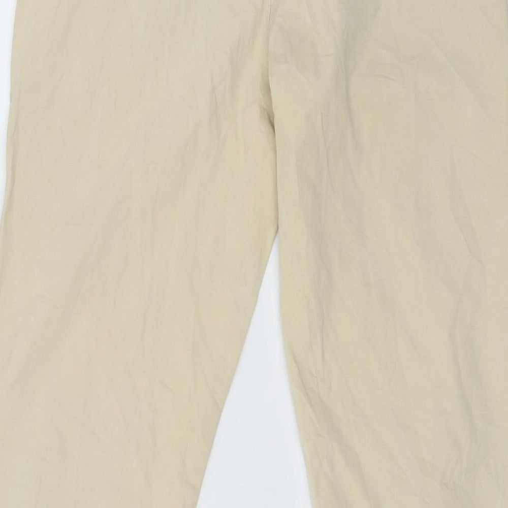 New Man Womens Beige   Trousers  Size 12 L30 in