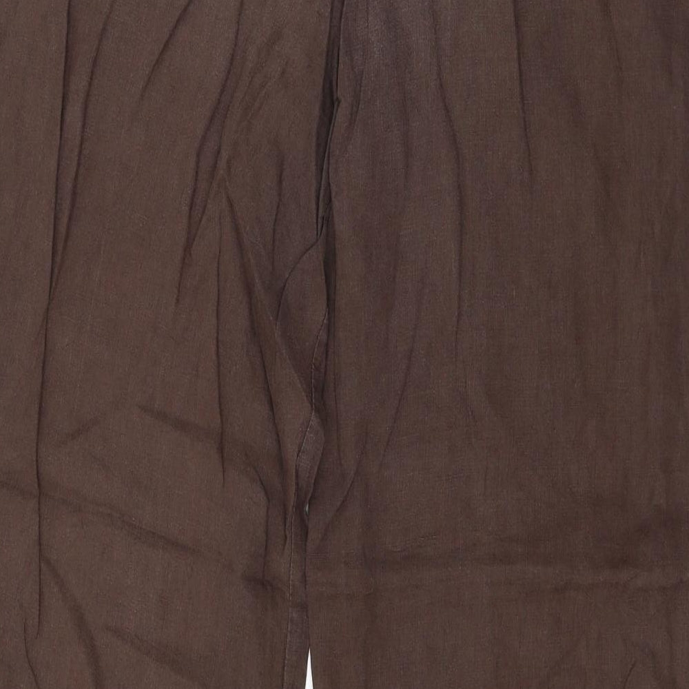 Atmosphere Womens Brown   Trousers  Size 14 L29 in
