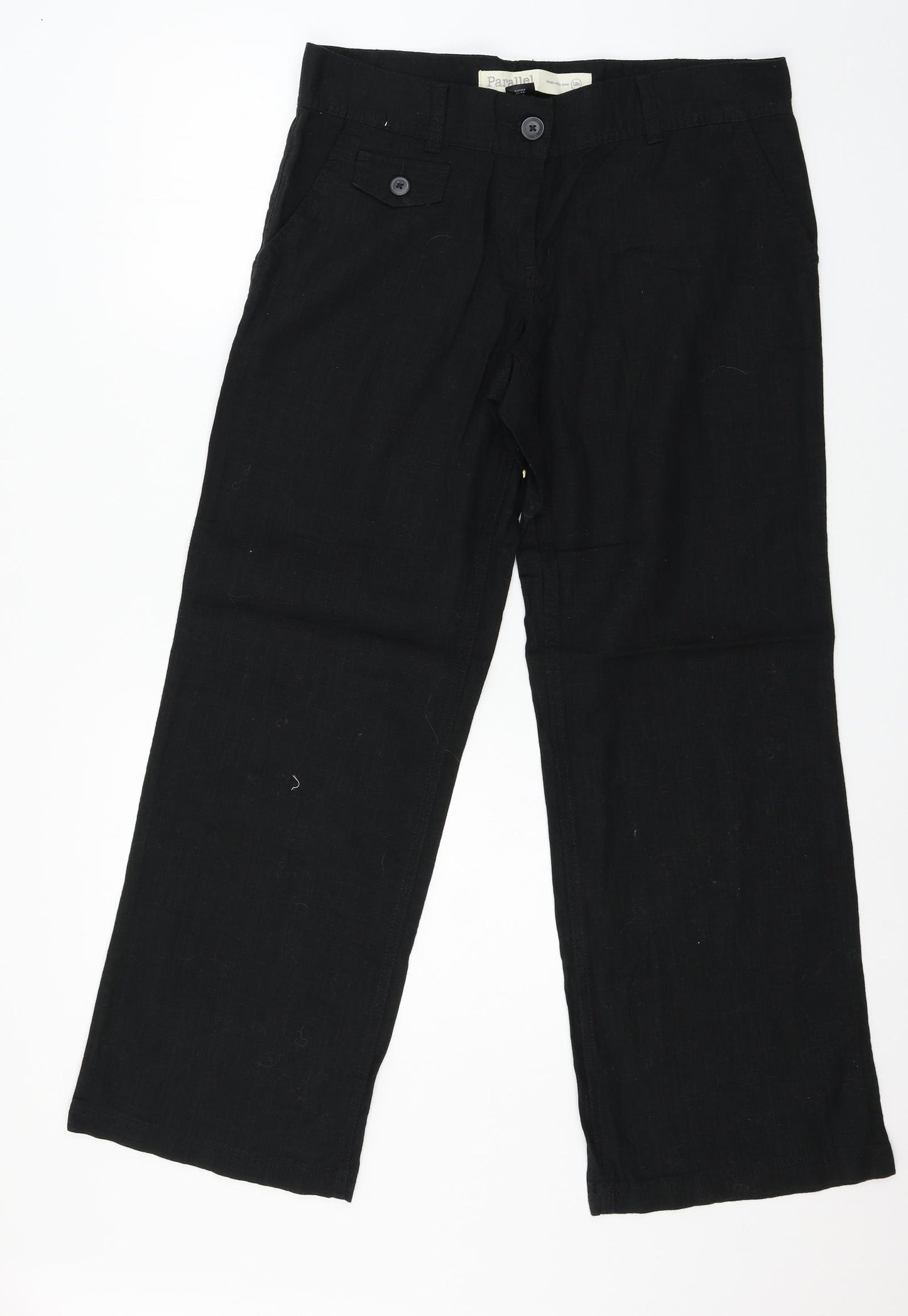 NEXT Womens Black   Trousers  Size 12 L29 in