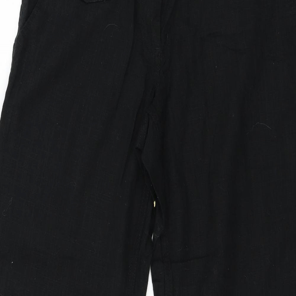 NEXT Womens Black   Trousers  Size 12 L29 in