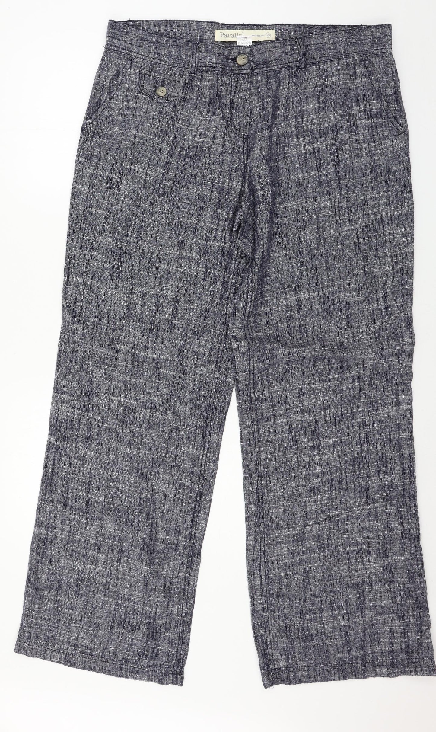 NEXT Womens Blue   Trousers  Size 16 L32 in