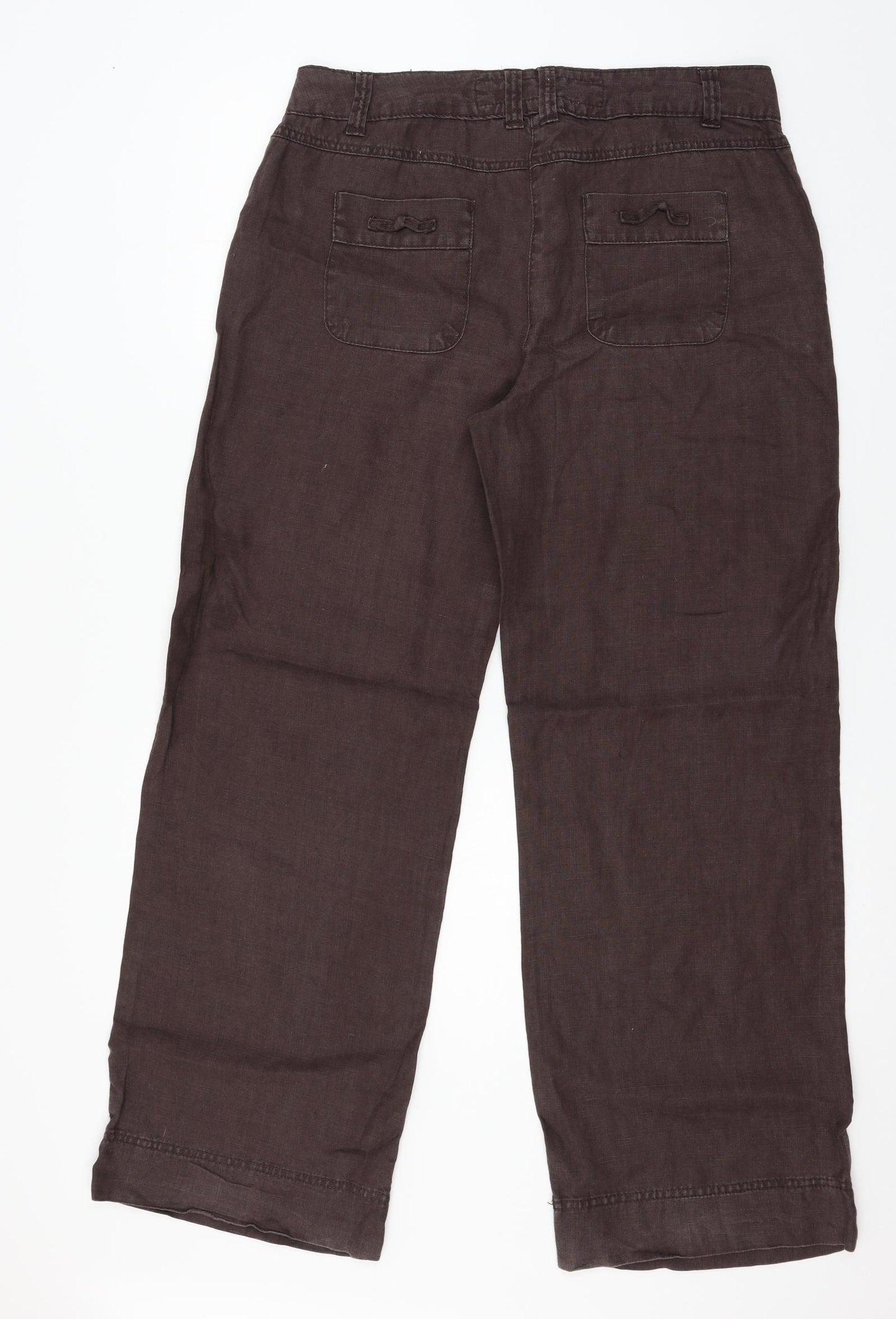George Womens Brown   Trousers  Size 14 L30 in