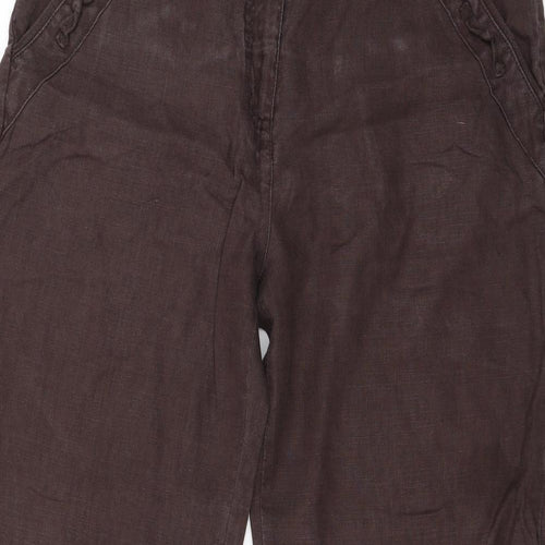 George Womens Brown   Trousers  Size 14 L30 in