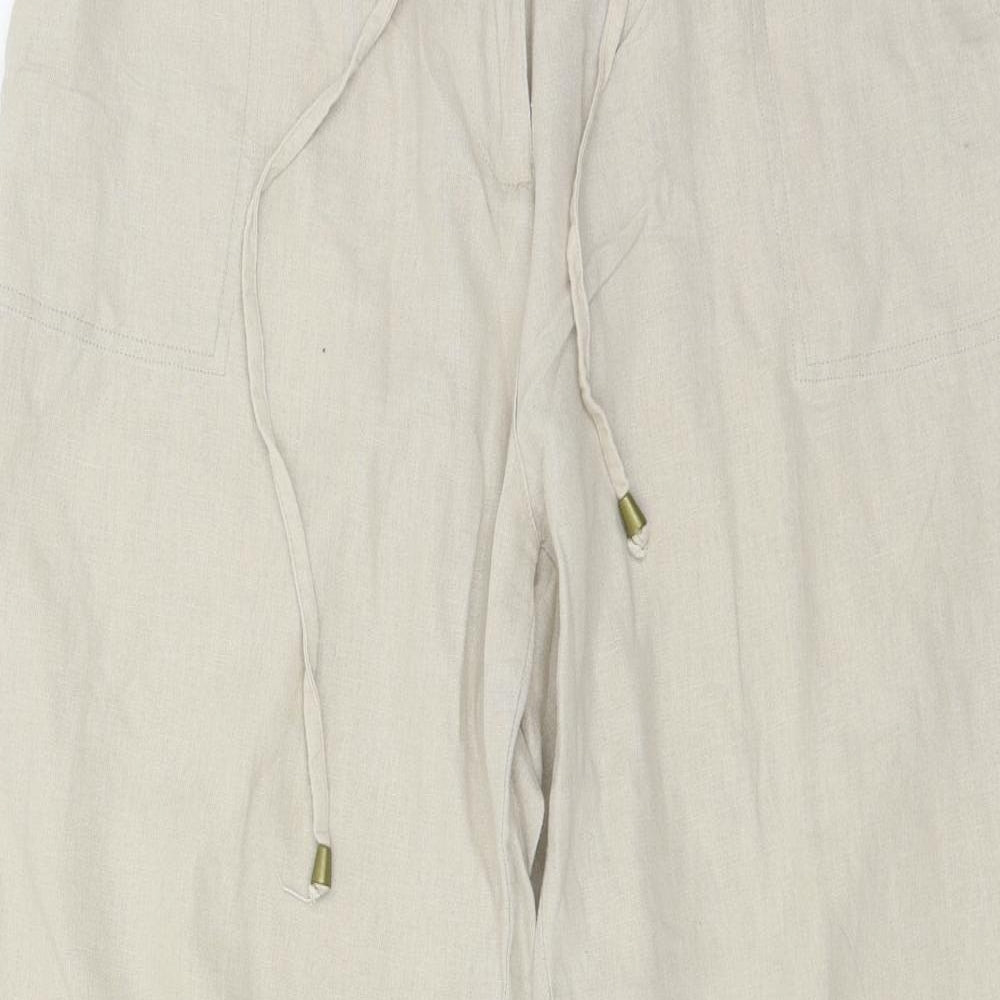 Anna Rose Womens Beige   Trousers  Size 12 L28 in