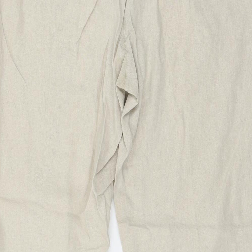 Anna Rose Womens Beige   Trousers  Size 12 L28 in