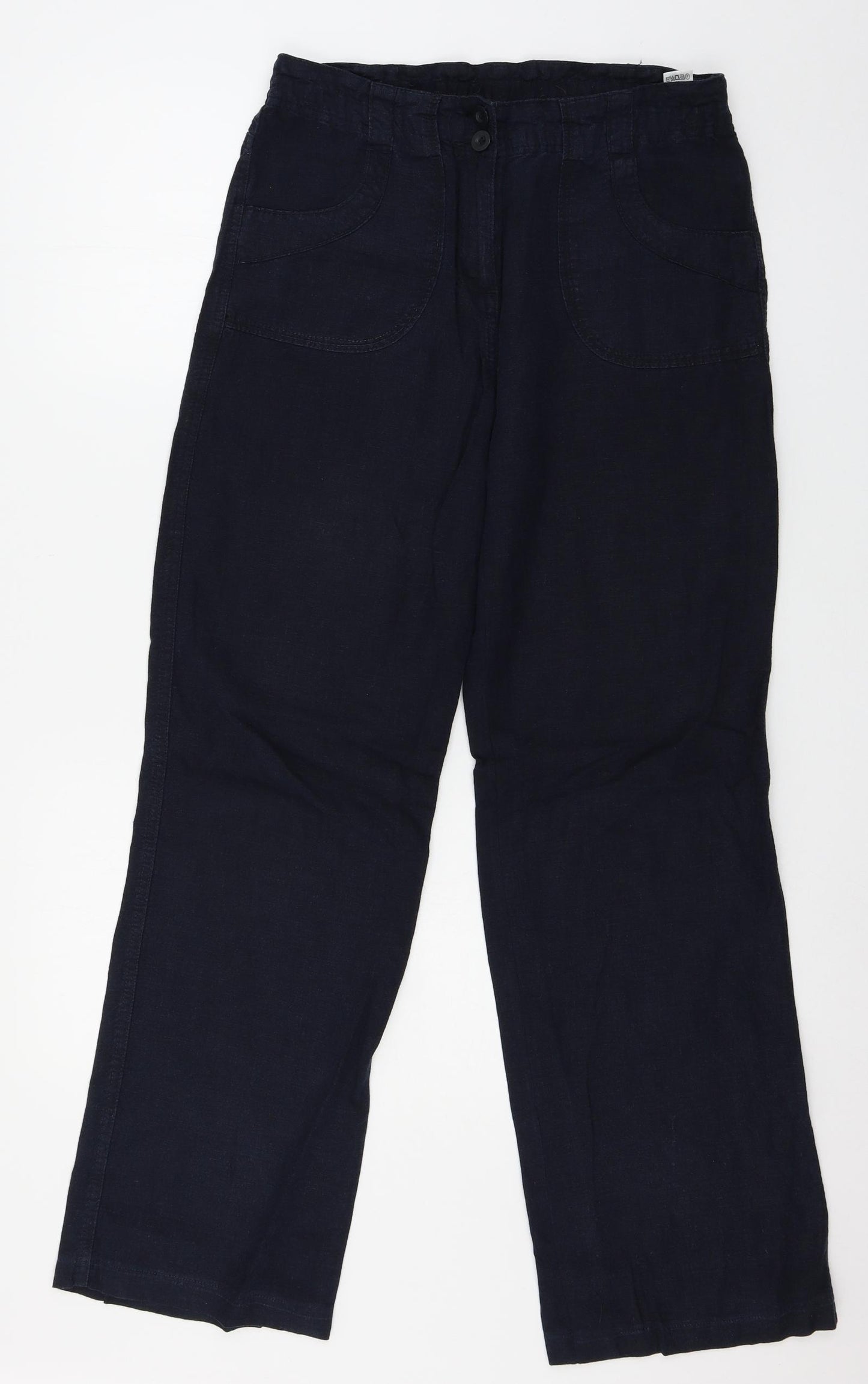 Marks and Spencer Womens Blue   Trousers  Size 10 L30 in