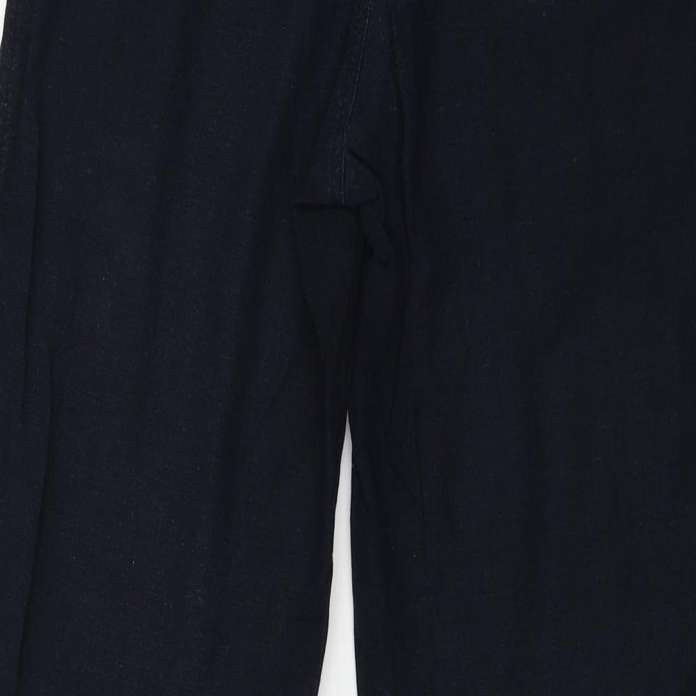 Marks and Spencer Womens Blue   Trousers  Size 10 L30 in