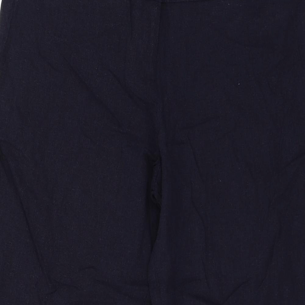 Debenhams Womens Blue   Trousers  Size 14 L27 in