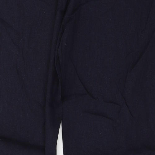 Debenhams Womens Blue   Trousers  Size 14 L27 in