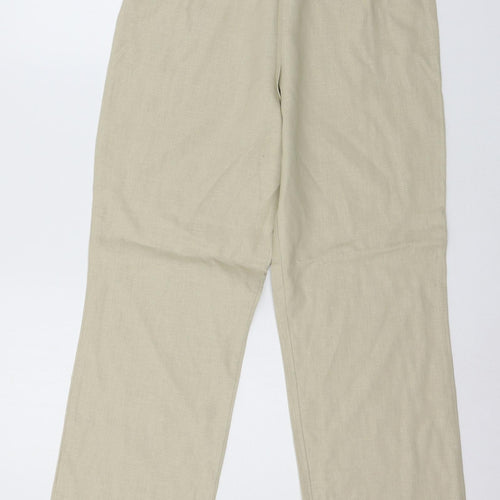 Classics Womens Beige   Trousers  Size 12 L29 in