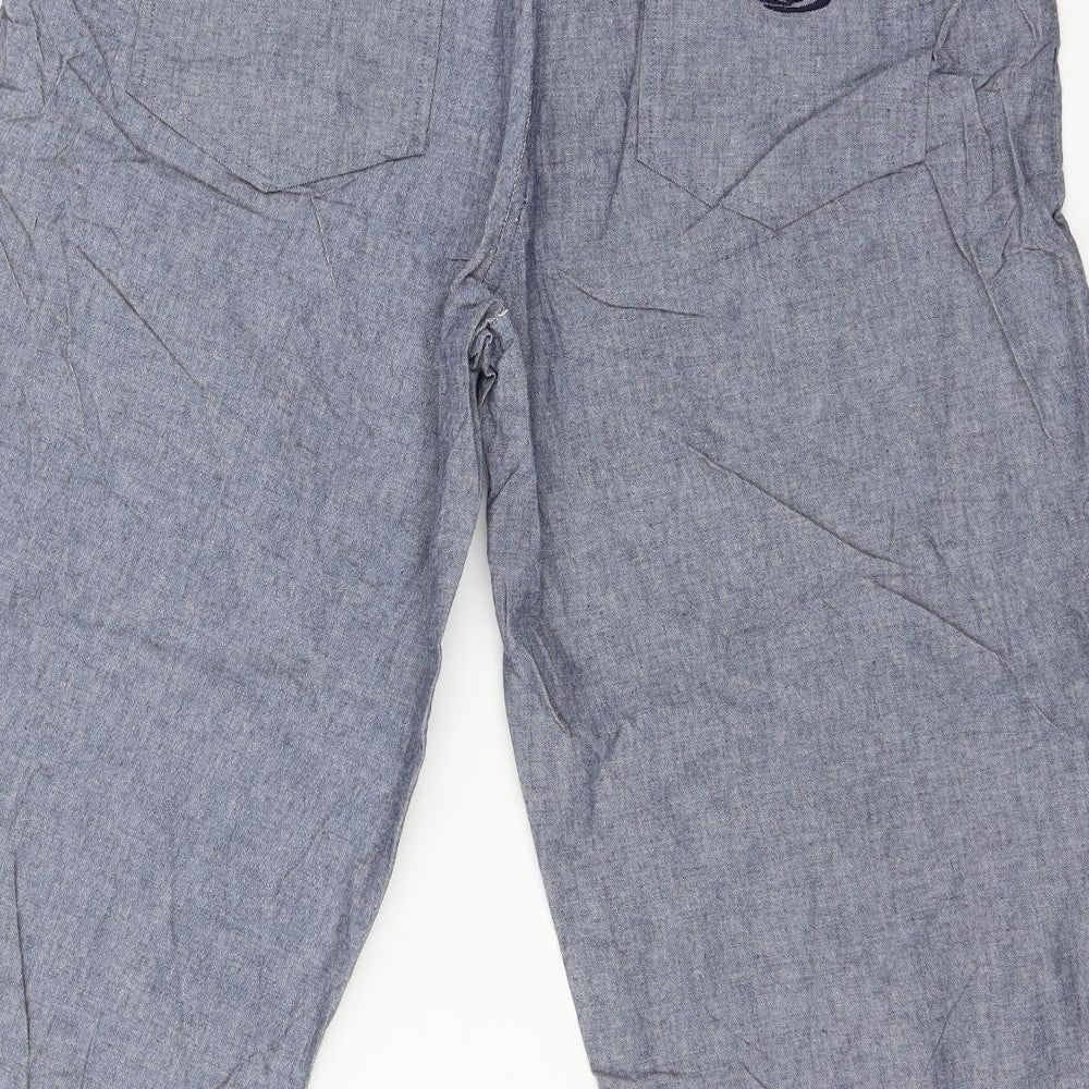 Seriously Women Womens Blue   Cropped Trousers Size 30 in L21 in