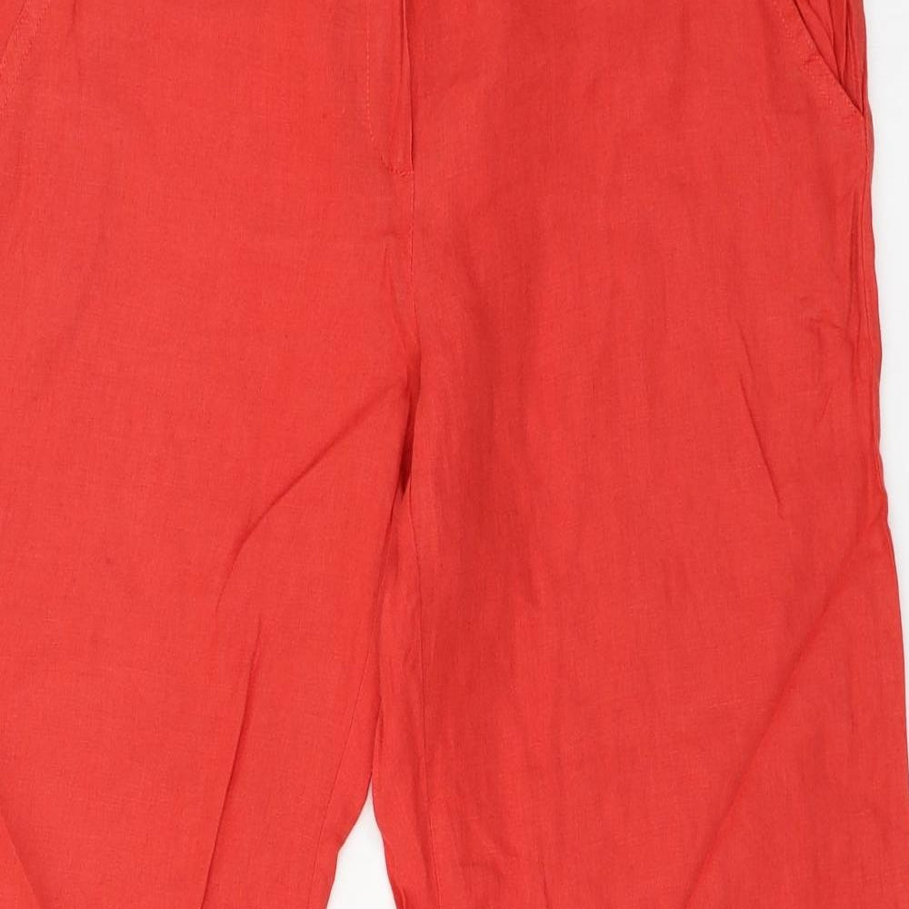 Jo Thirty Womens Red   Trousers  Size 12 L30 in