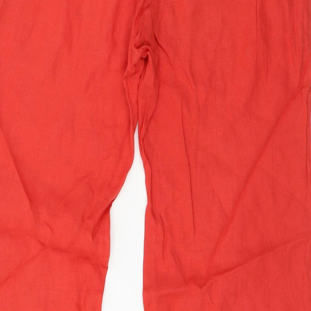 Jo Thirty Womens Red   Trousers  Size 12 L30 in