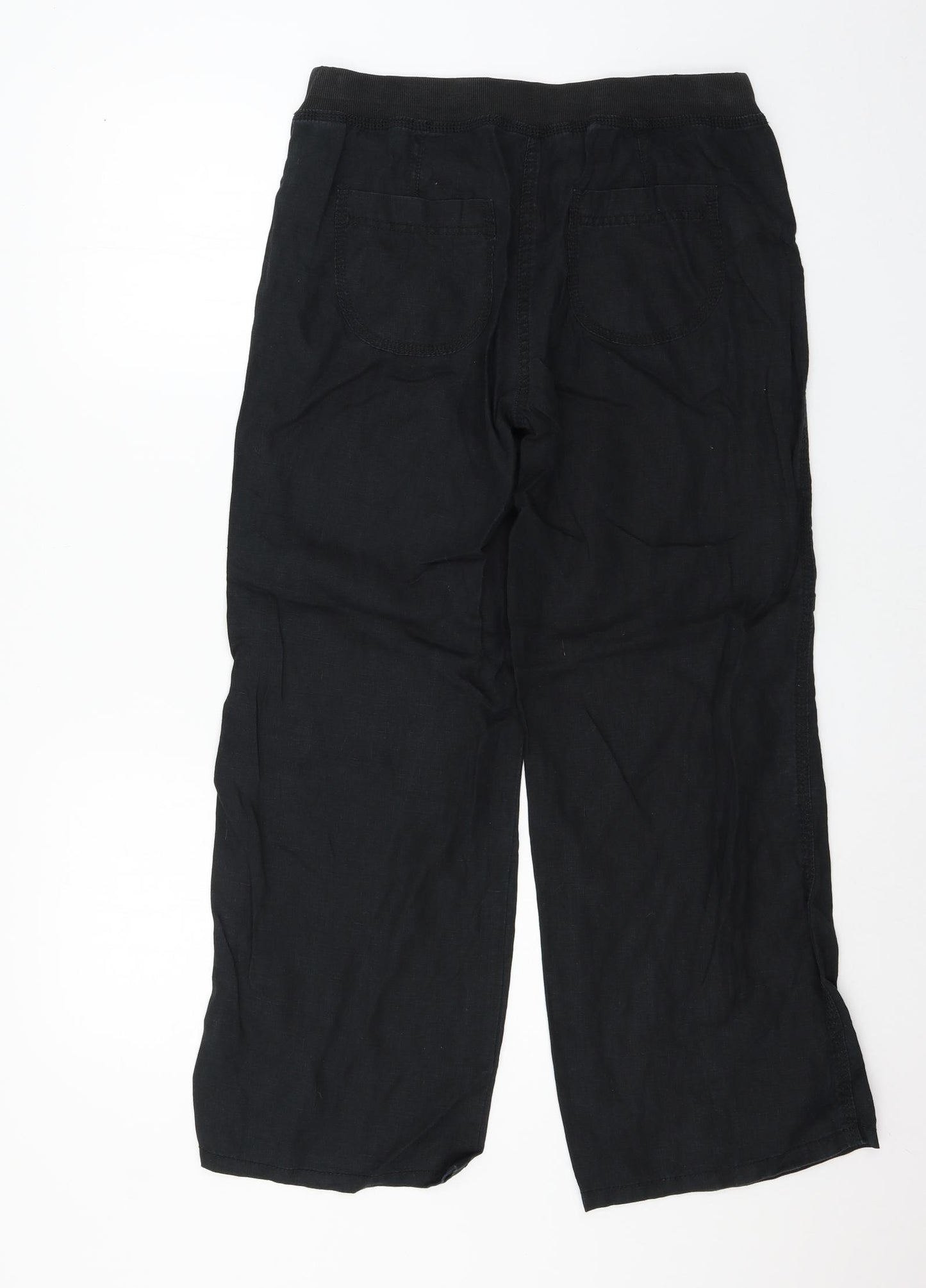 Marks and Spencer Womens Black   Trousers  Size 10 L27 in