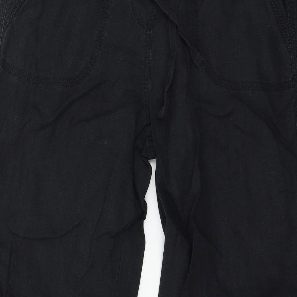 Marks and Spencer Womens Black   Trousers  Size 10 L27 in