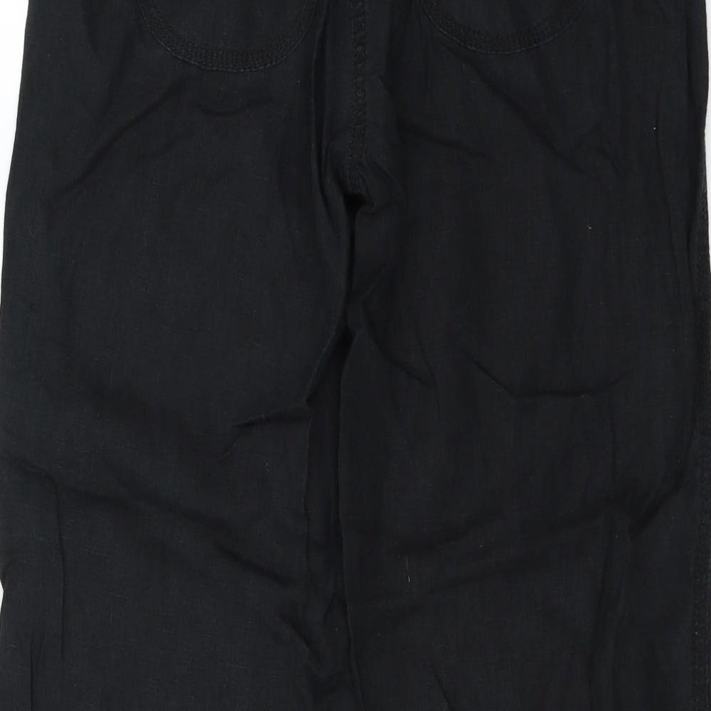 Marks and Spencer Womens Black   Trousers  Size 10 L27 in