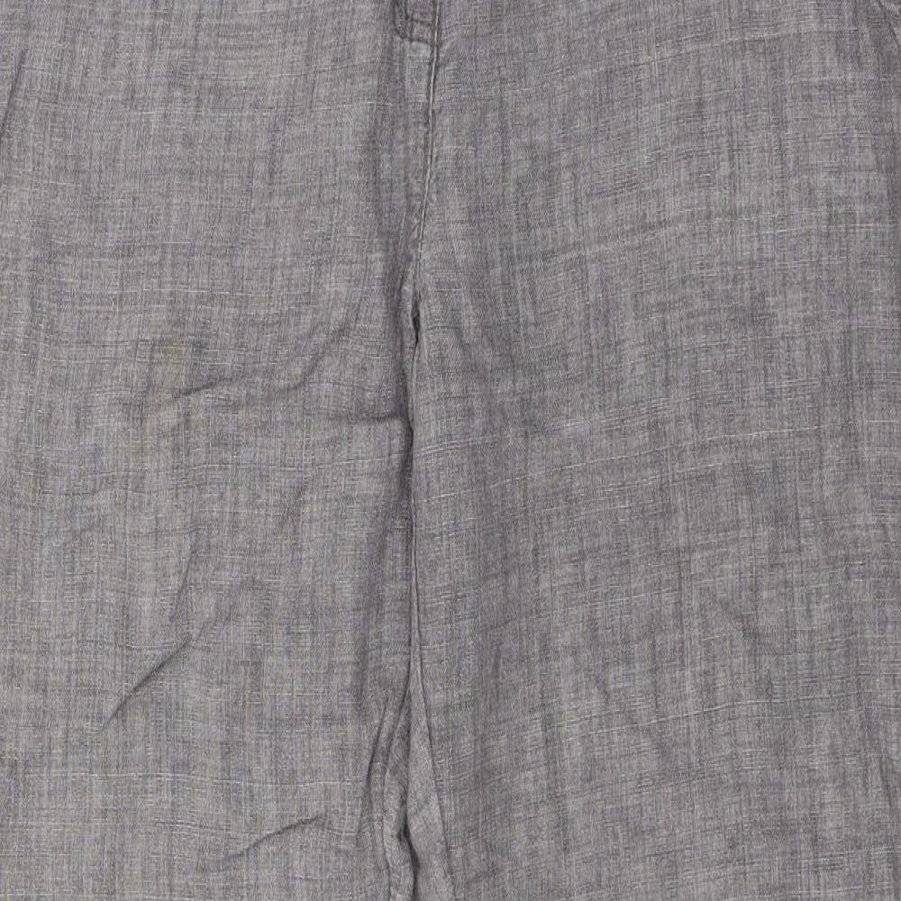 George Womens Grey   Trousers  Size 14 L29 in