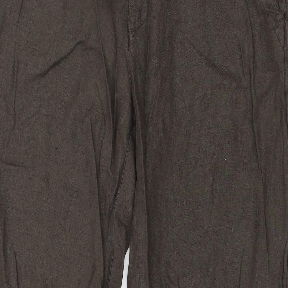 Marrax Womens Brown   Trousers  Size 12 L30 in