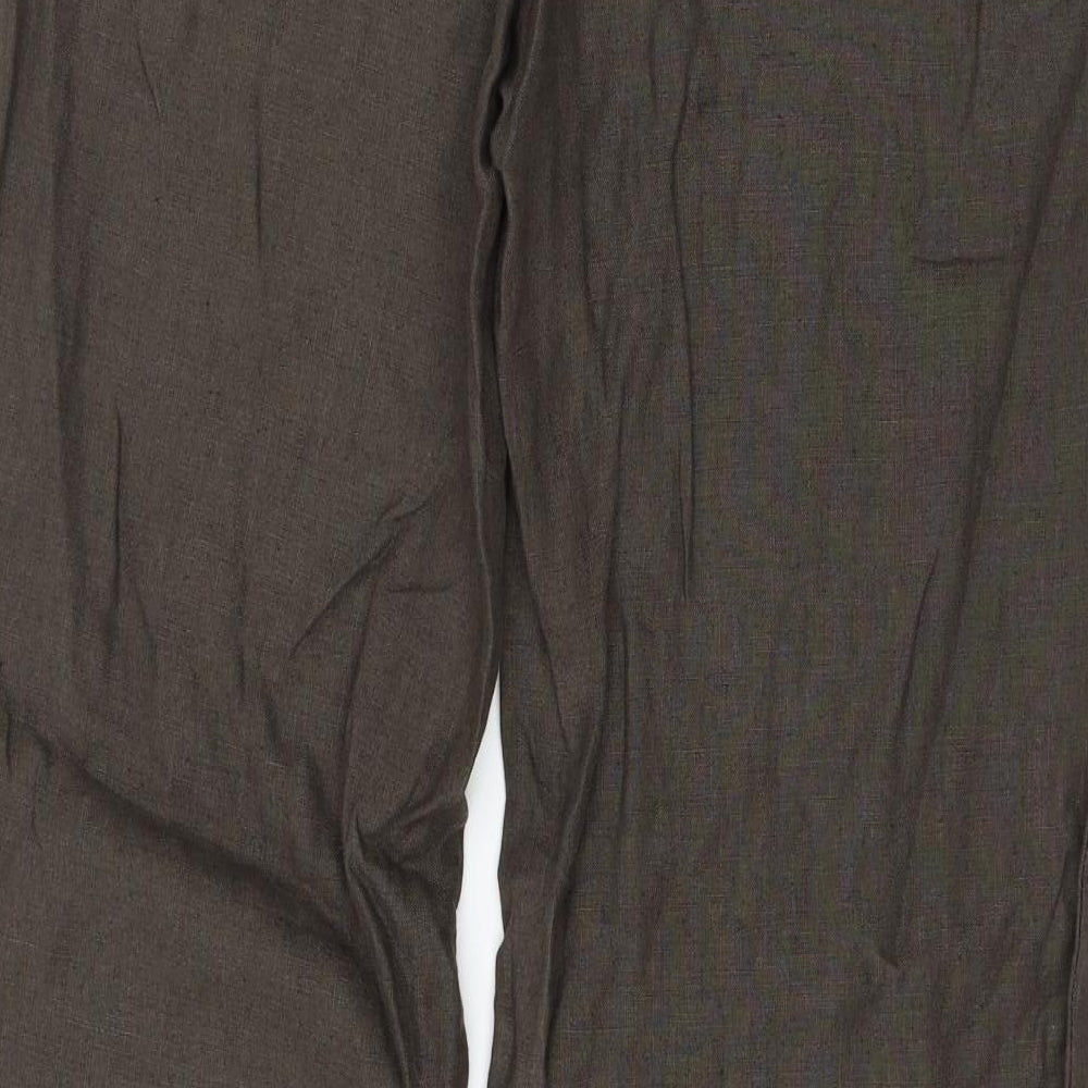 Marrax Womens Brown   Trousers  Size 12 L30 in