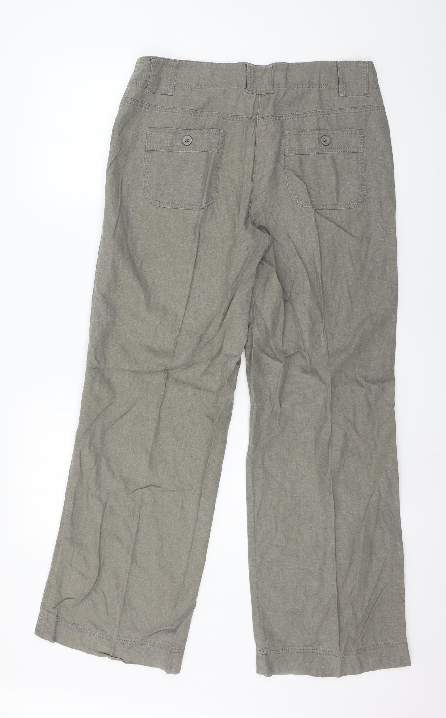 Marks and Spencer Womens Grey   Trousers  Size 14 L29 in