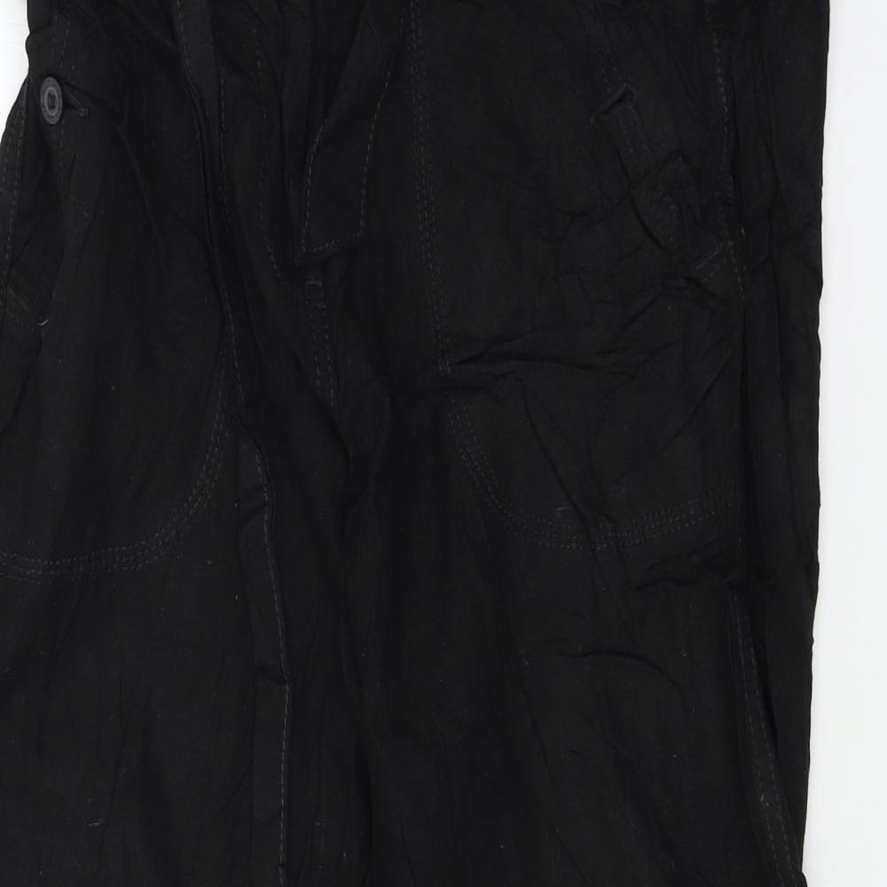 Marks and Spencer Womens Black   Trousers  Size 10 L27 in