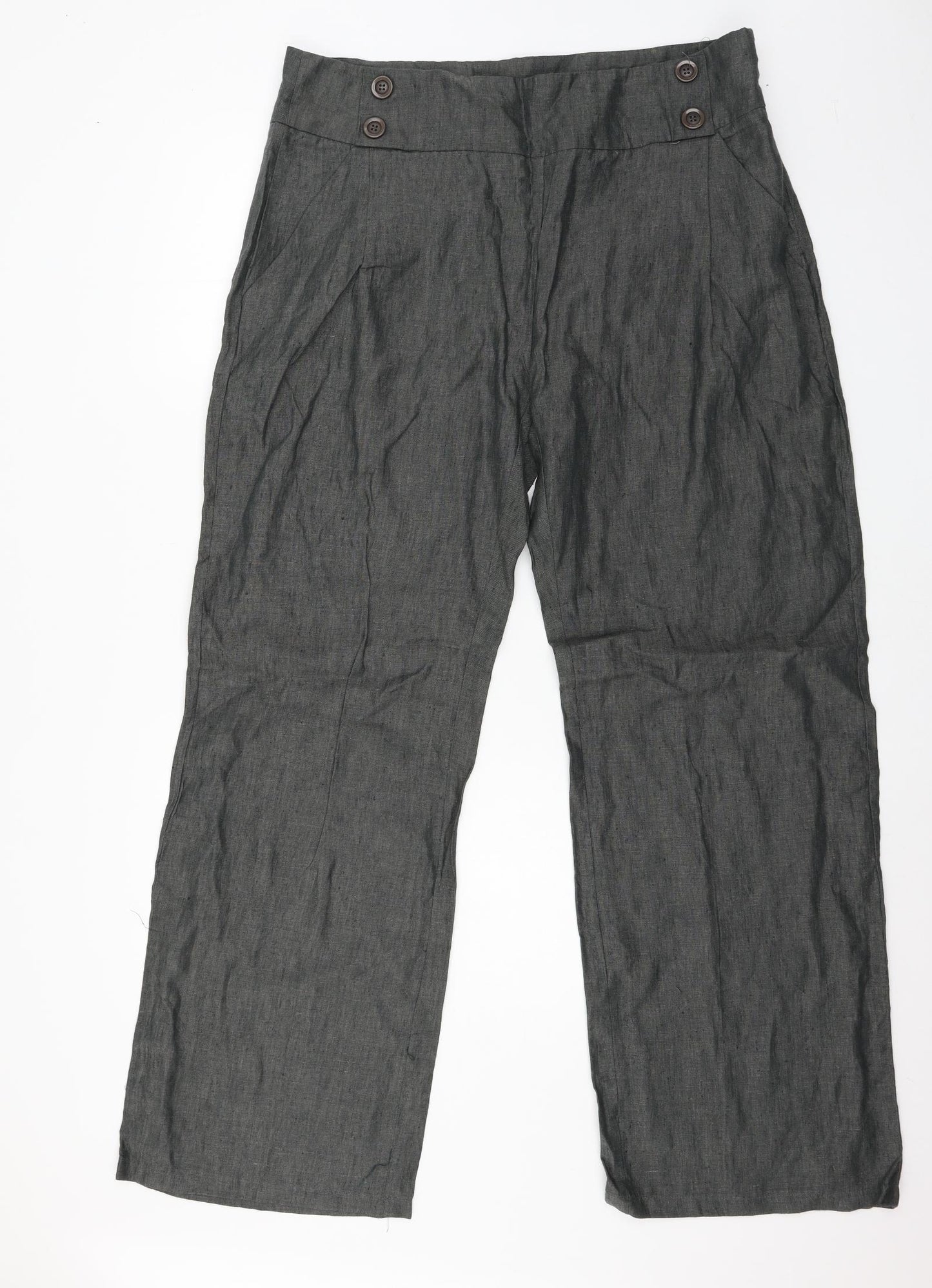TU Womens Grey   Trousers  Size 16 L32 in