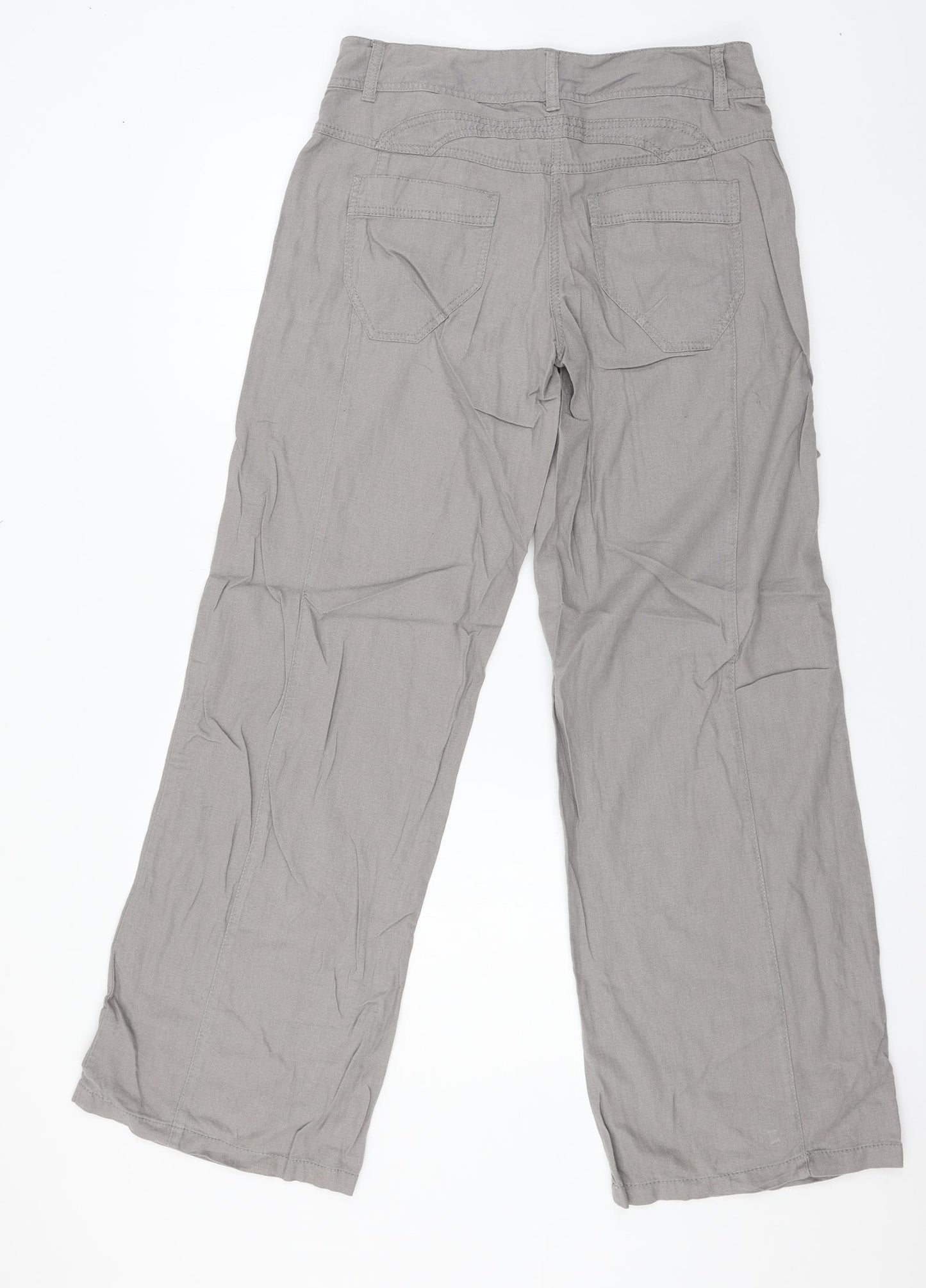 NEXT Womens Grey   Trousers  Size 12 L31 in