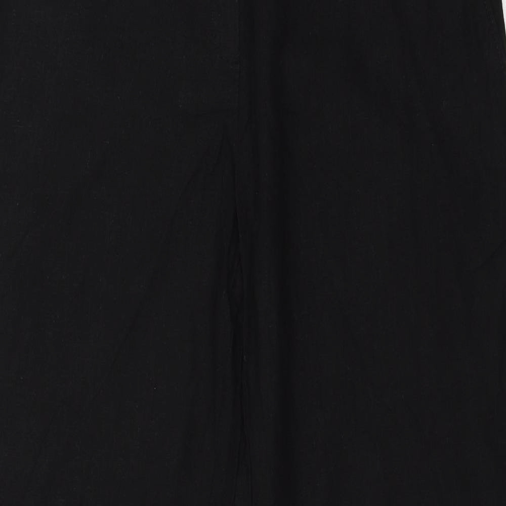 F&F Womens Black   Trousers  Size 14 L30 in