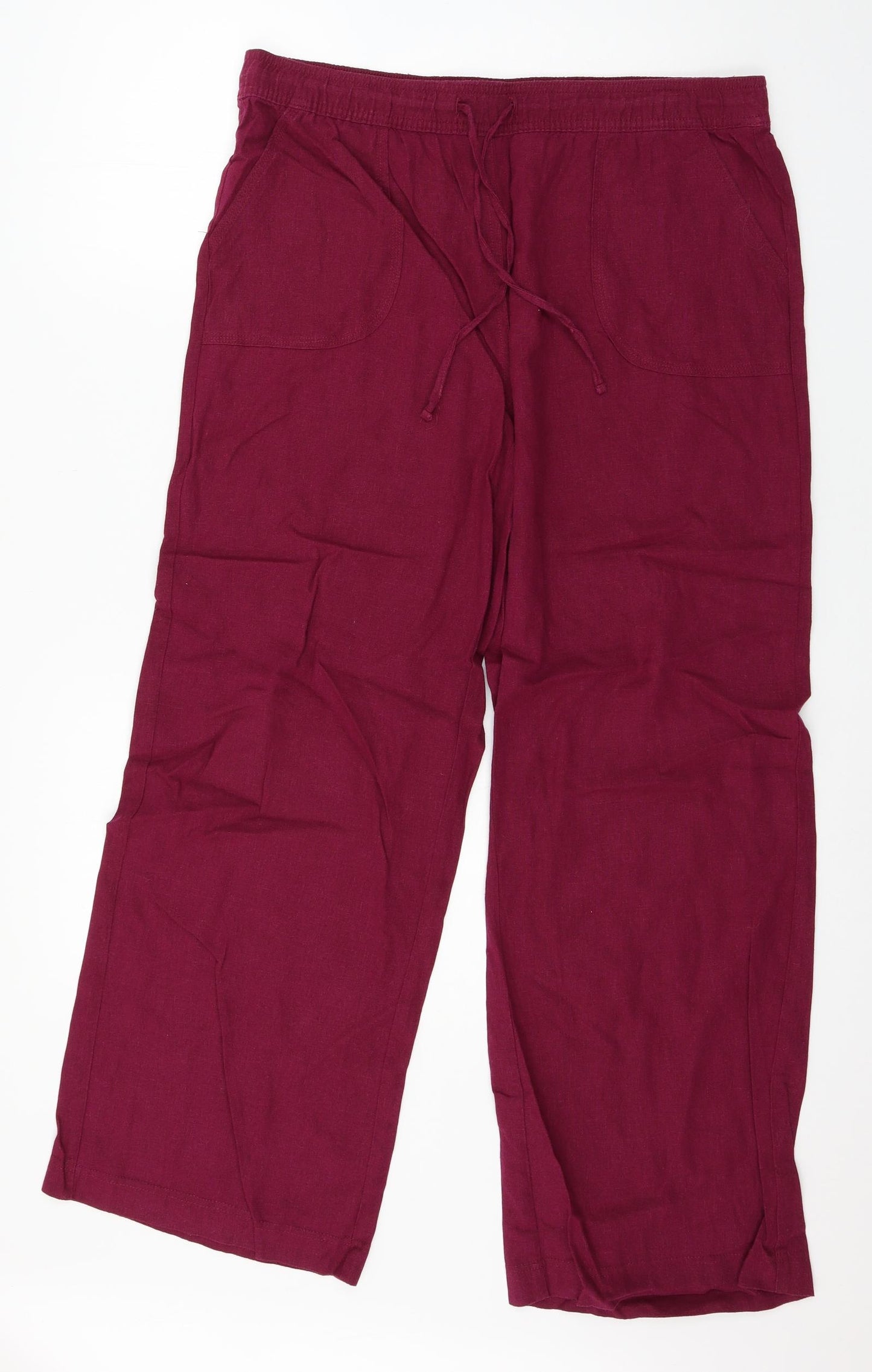 Intuition Womens Purple   Trousers  Size 16 L28 in