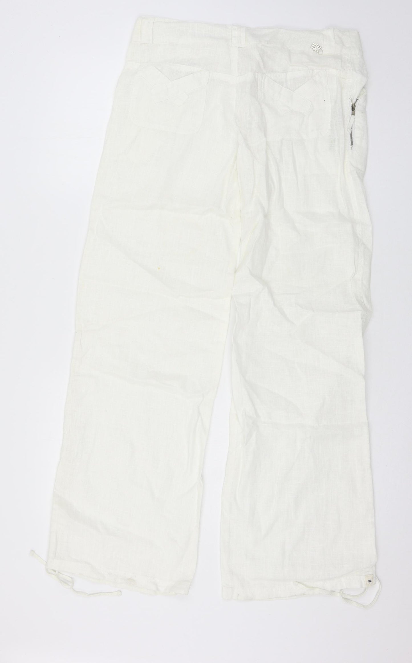 Fenchurch Womens White   Straight Jeans Size 34 in L30 in