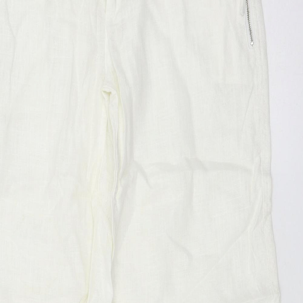 Fenchurch Womens White   Straight Jeans Size 34 in L30 in