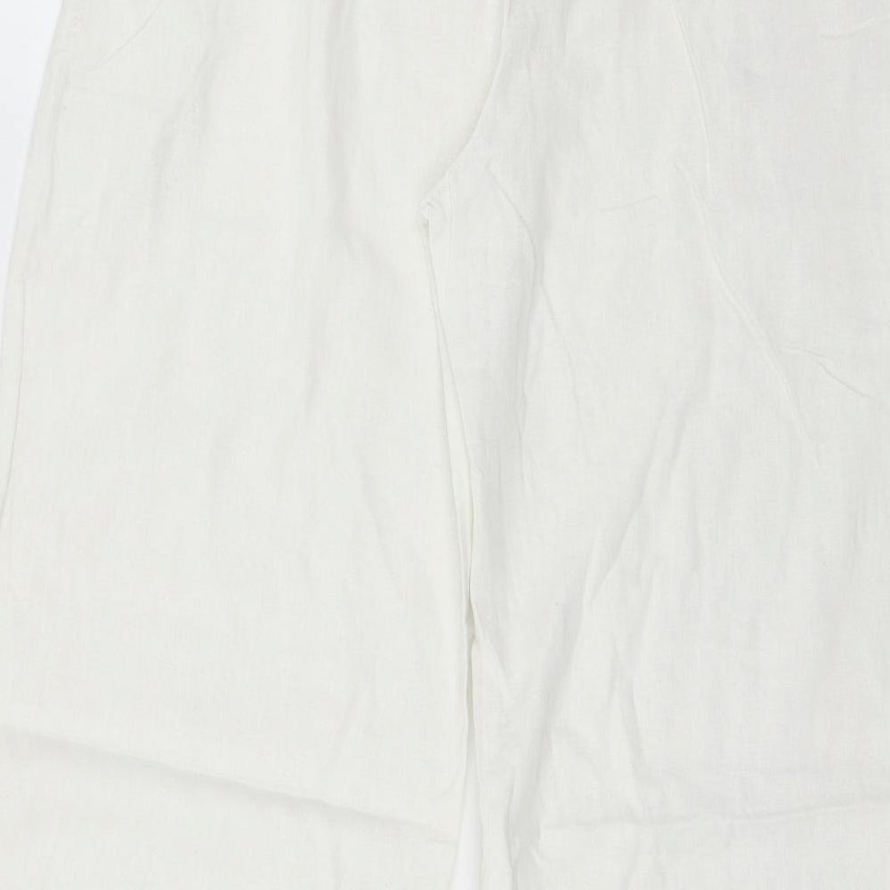 Femme Womens White   Trousers  Size 36 in L29 in