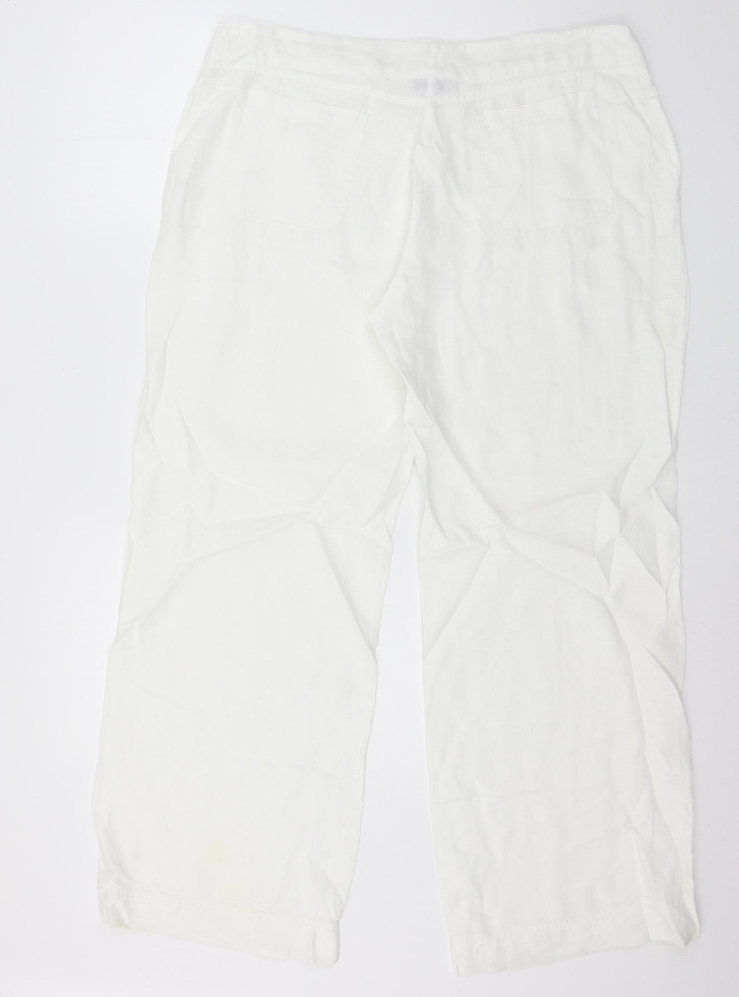 Atmosphere Womens White   Trousers  Size 14 L29 in