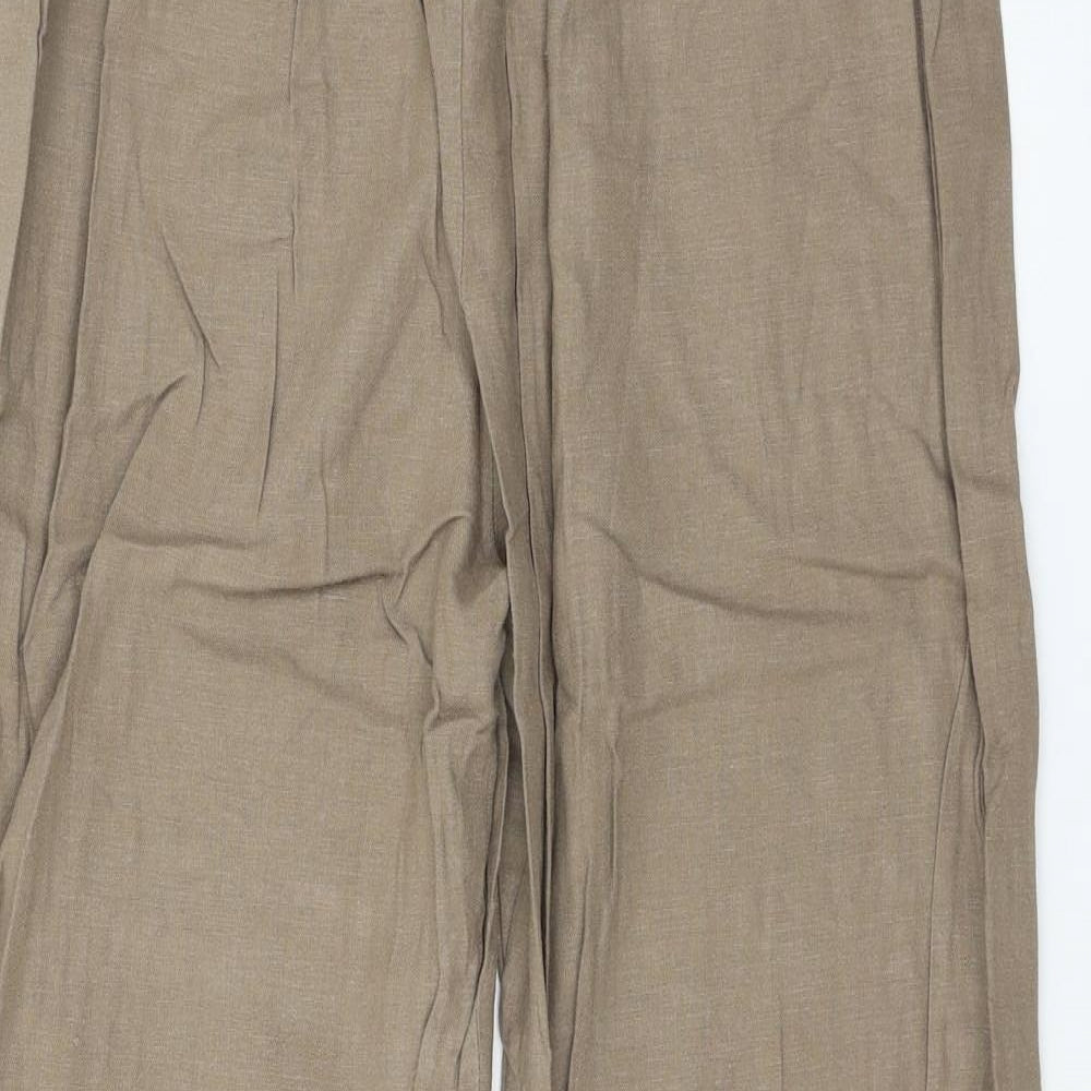 Saloos Womens Brown   Trousers  Size 16 L28 in