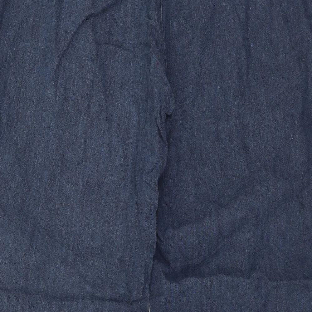 Monsoon Womens Blue   Trousers  Size 14 L29 in