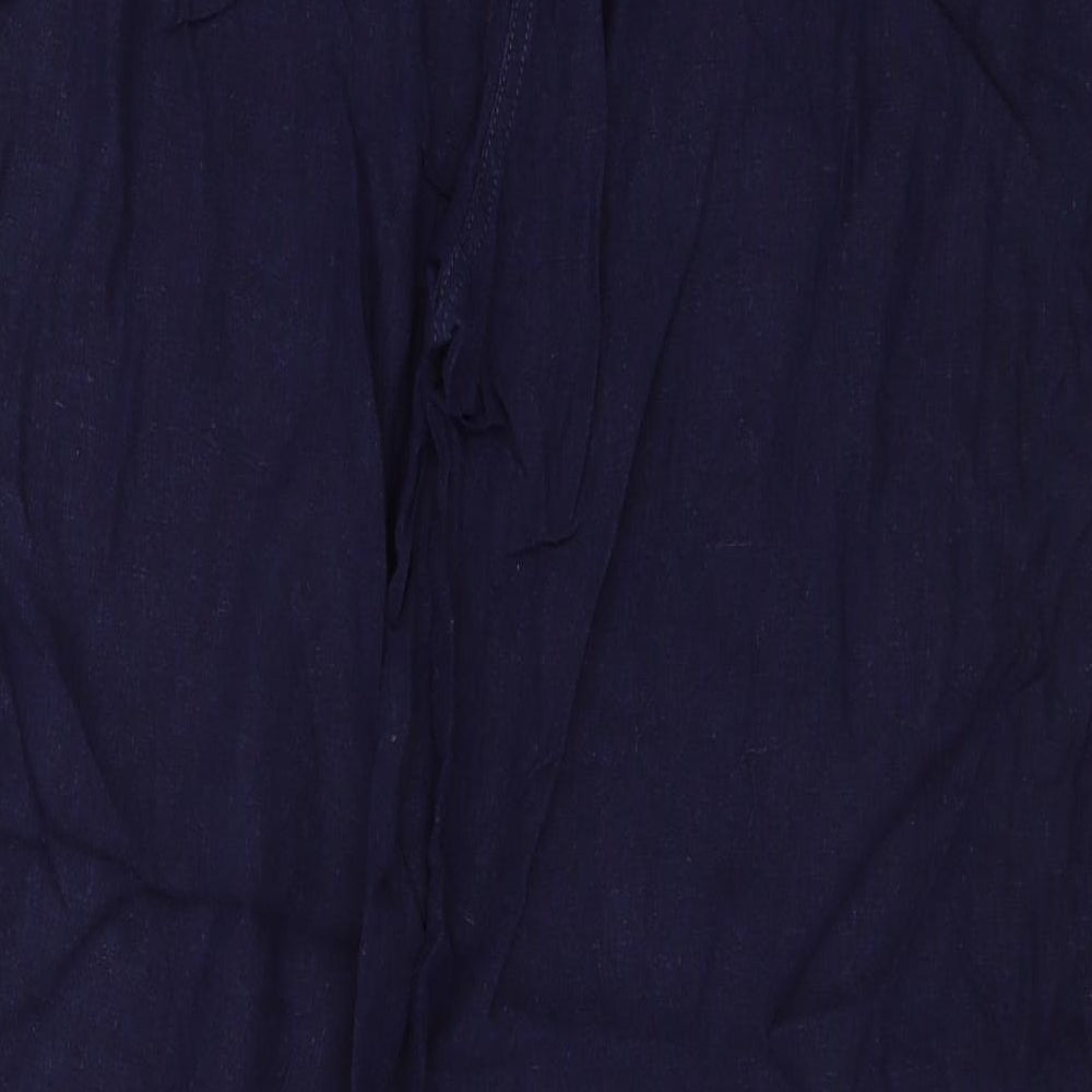 Peacocks Womens Blue   Trousers  Size 16 L28 in