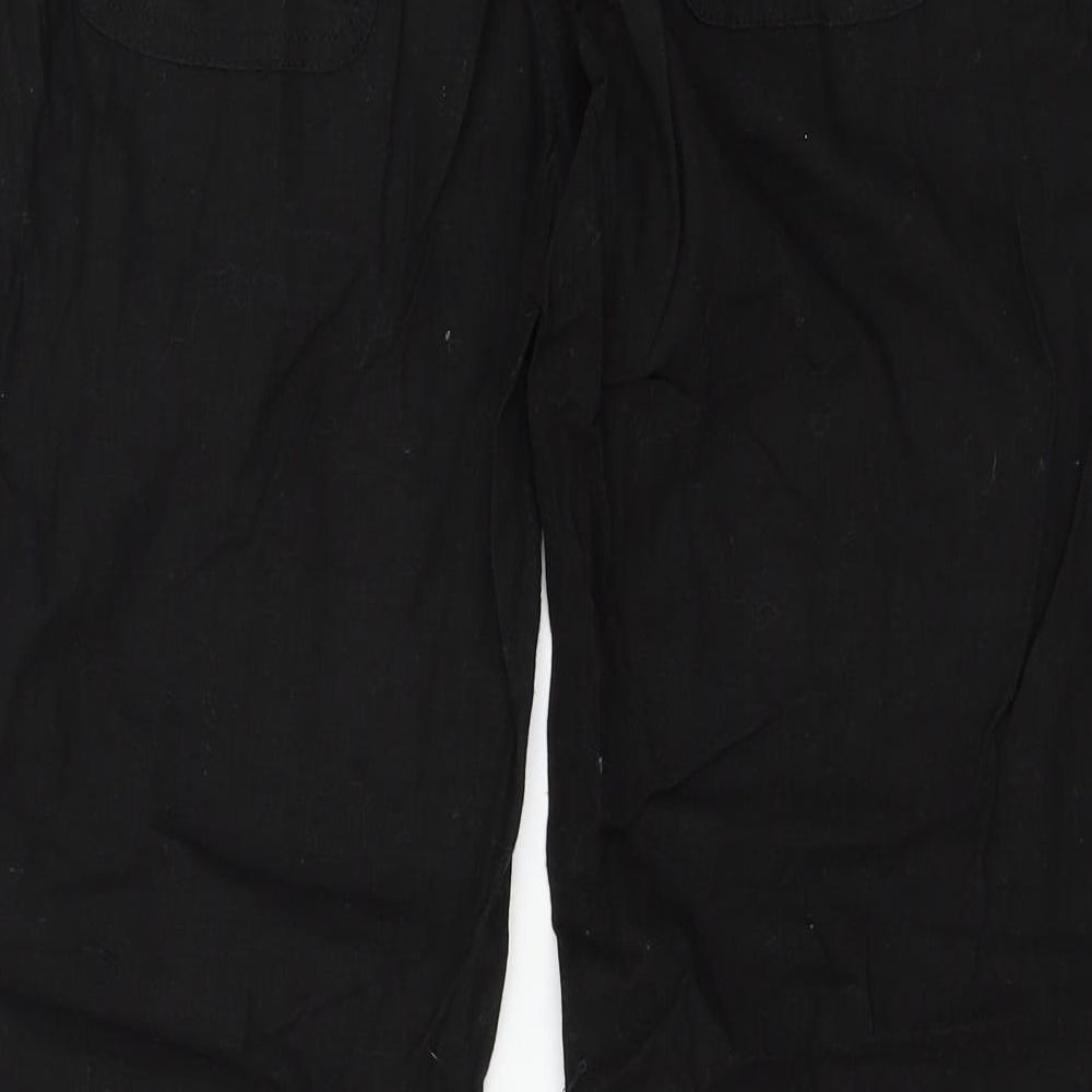 Atmosphere Womens Black   Trousers  Size 14 L29 in