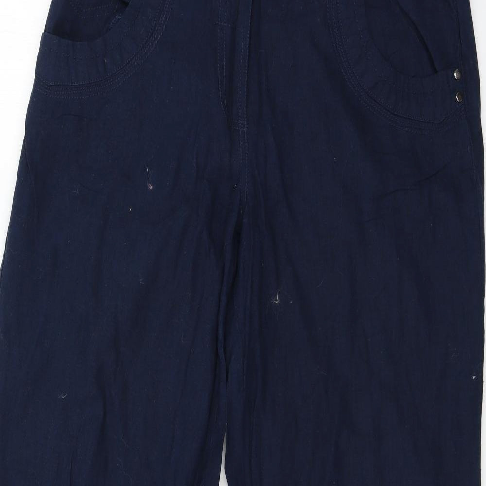 Preworn Womens Blue   Trousers  Size 10 L30 in