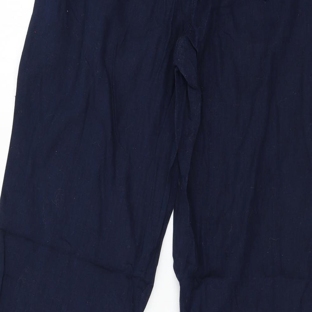 Preworn Womens Blue   Trousers  Size 10 L30 in