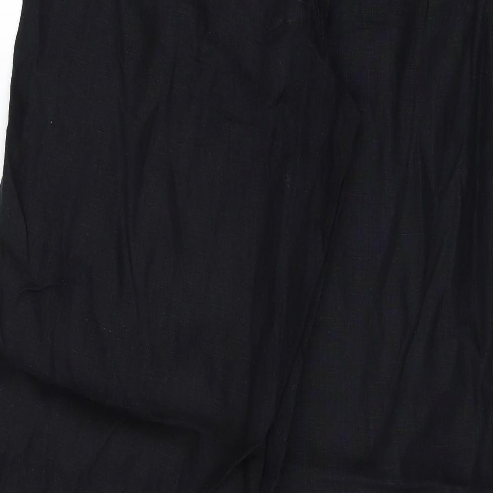 Marks and Spencer Womens Black   Trousers  Size 14 L30 in
