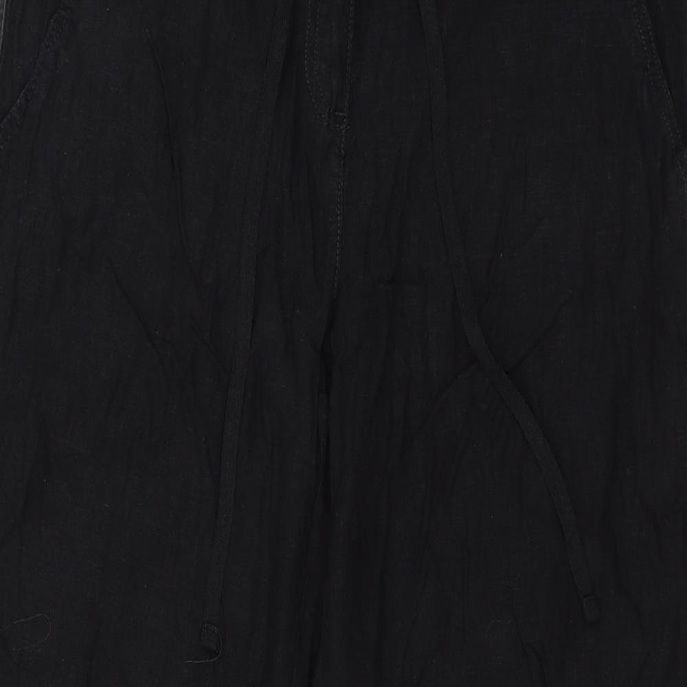 NEXT Womens Black   Trousers  Size 14 L29 in