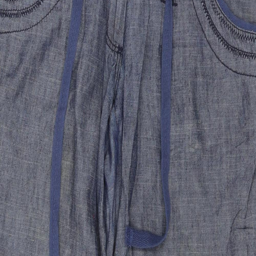 NEXT Womens Blue   Trousers  Size 10 L30 in