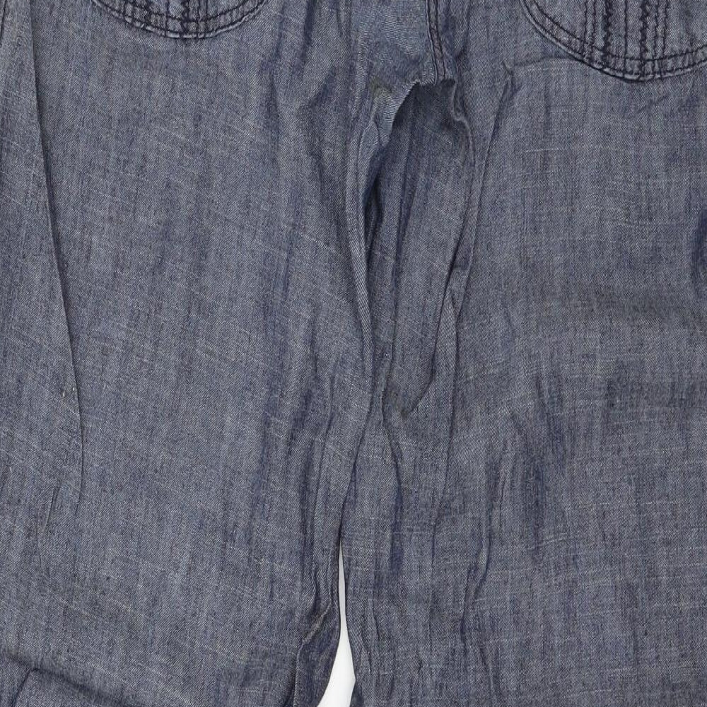 NEXT Womens Blue   Trousers  Size 10 L30 in
