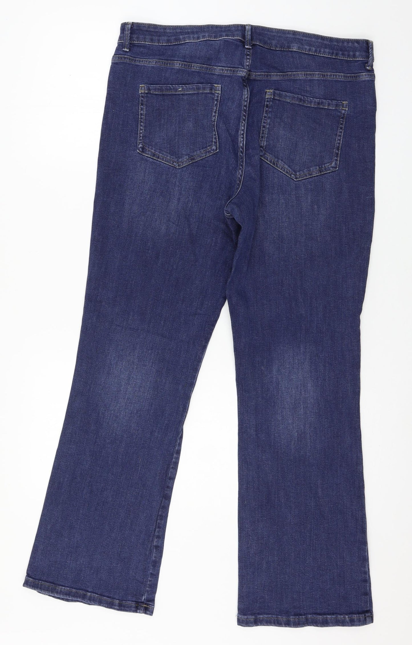 Principles Womens Blue  Denim Straight Jeans Size 16 L30 in