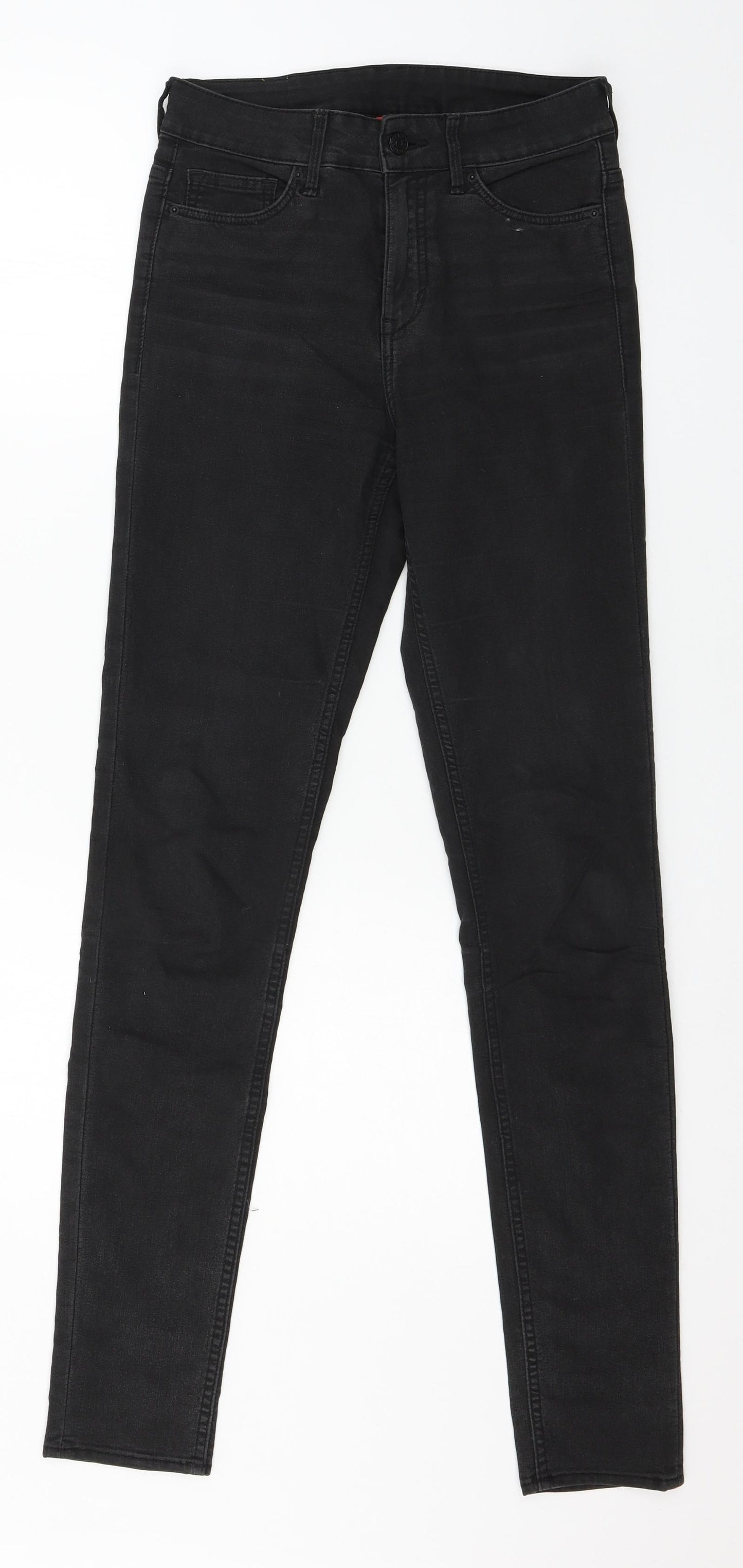 Divided by H&M Womens Black  Denim Skinny Jeans Size 10 L31 in