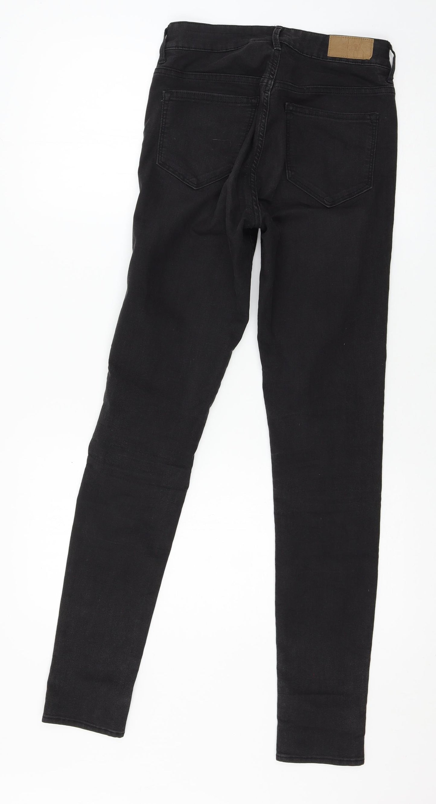 Divided by H&M Womens Black  Denim Skinny Jeans Size 10 L31 in