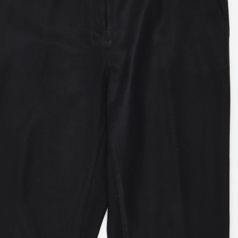 TU Womens Black   Trousers  Size 14 L32 in