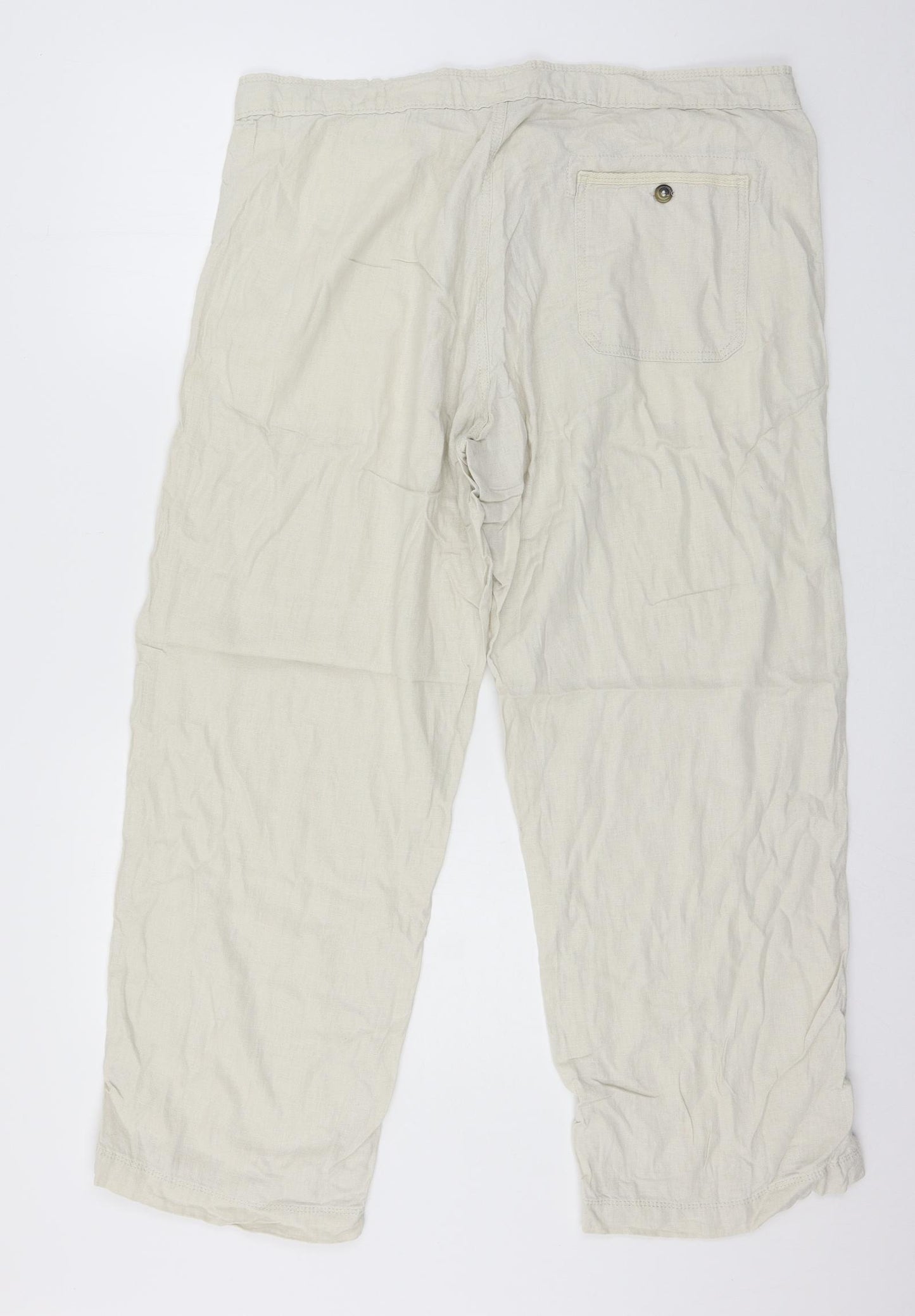 Blue Harbour Mens Beige   Trousers  Size 40 in L29 in