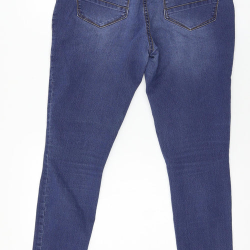 Just Fab Womens Blue  Denim Skinny Jeans Size 31 in L27 in