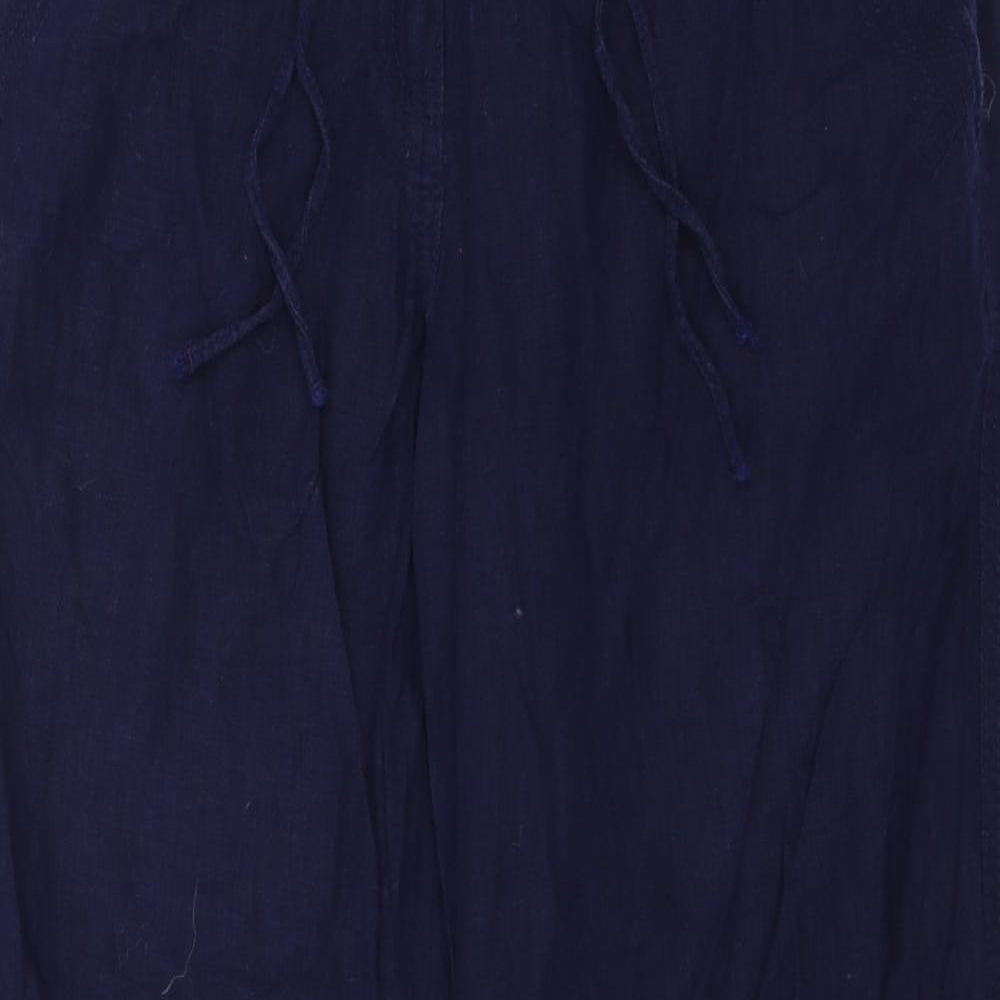 NEXT Womens Blue   Trousers  Size 12 L29 in
